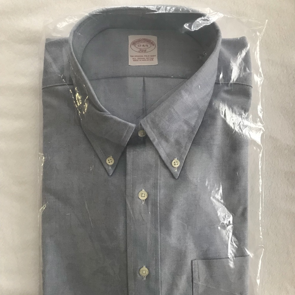Brooks Brothers Blue Button Down Shirt